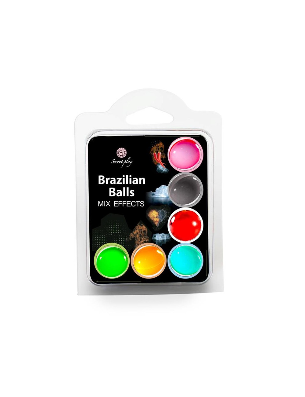 Set 6 Brazilian Balls Mix Effect