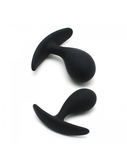 Set de 2 Plugs Anatomicos Copenhagen Negro