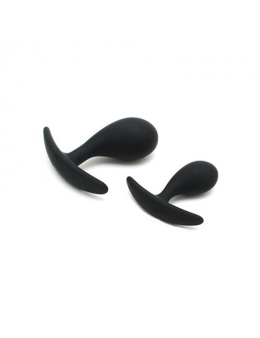 Set de 2 Plugs Anatomicos Copenhagen Negro