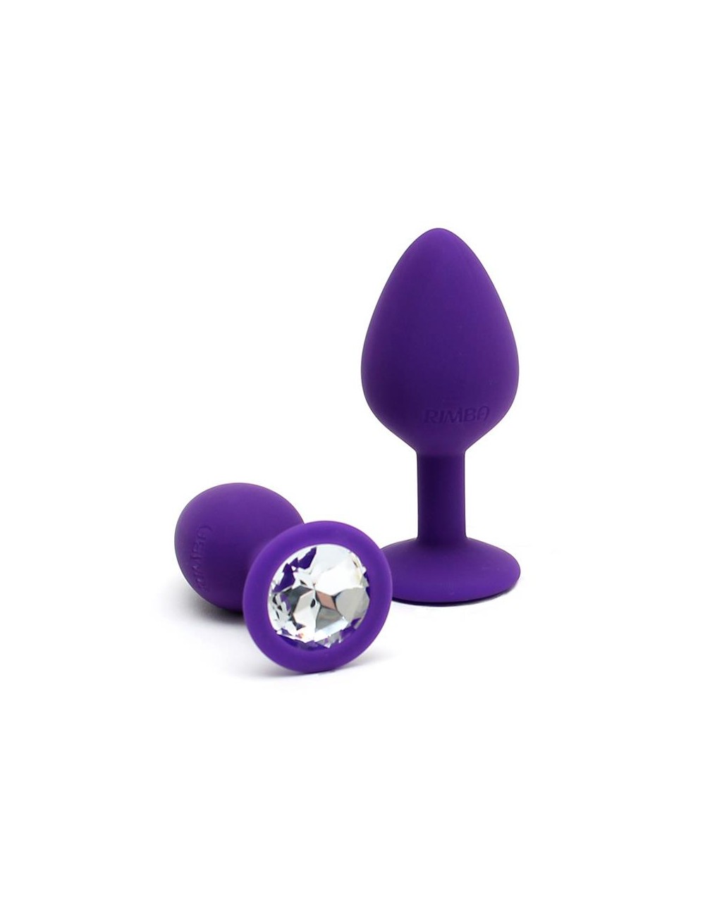 Set de 2 Plugs con Joya Berlin Purpura