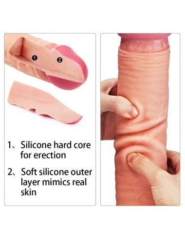 Dildo Nature 12 Dual Layer...