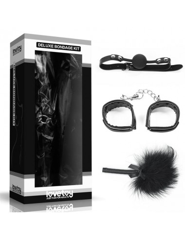 Kit Bondage Deluxe Negro