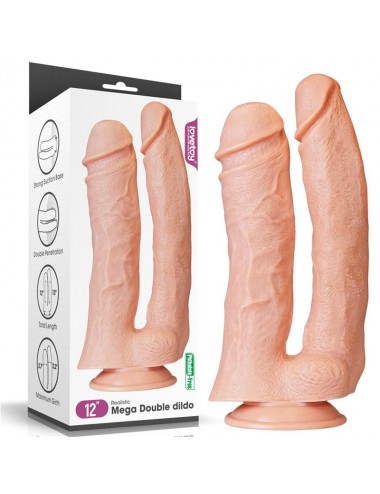 Dildo Doble King 12 Natural