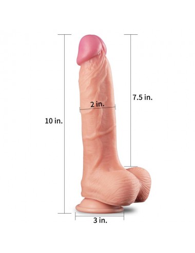 Dildo Nature 10 Dual Layer...