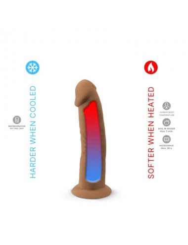 Dildo Dual Density Mod 2 6 Caramel
