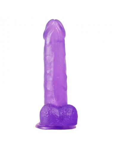 Dildo Jelly Studs 8 Púrpura