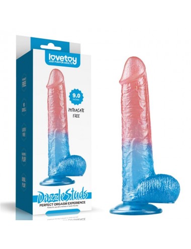 Dildo Dazzle Studsv 9 Rosa...