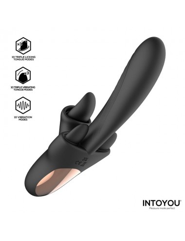 Triton Vibrador Triple Lengua