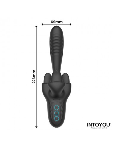 Triton Vibrador Triple Lengua