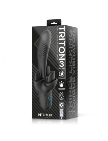 Triton Vibrador Triple Lengua