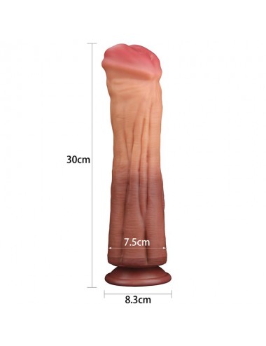 Dildo Nature 12 Dual Layer