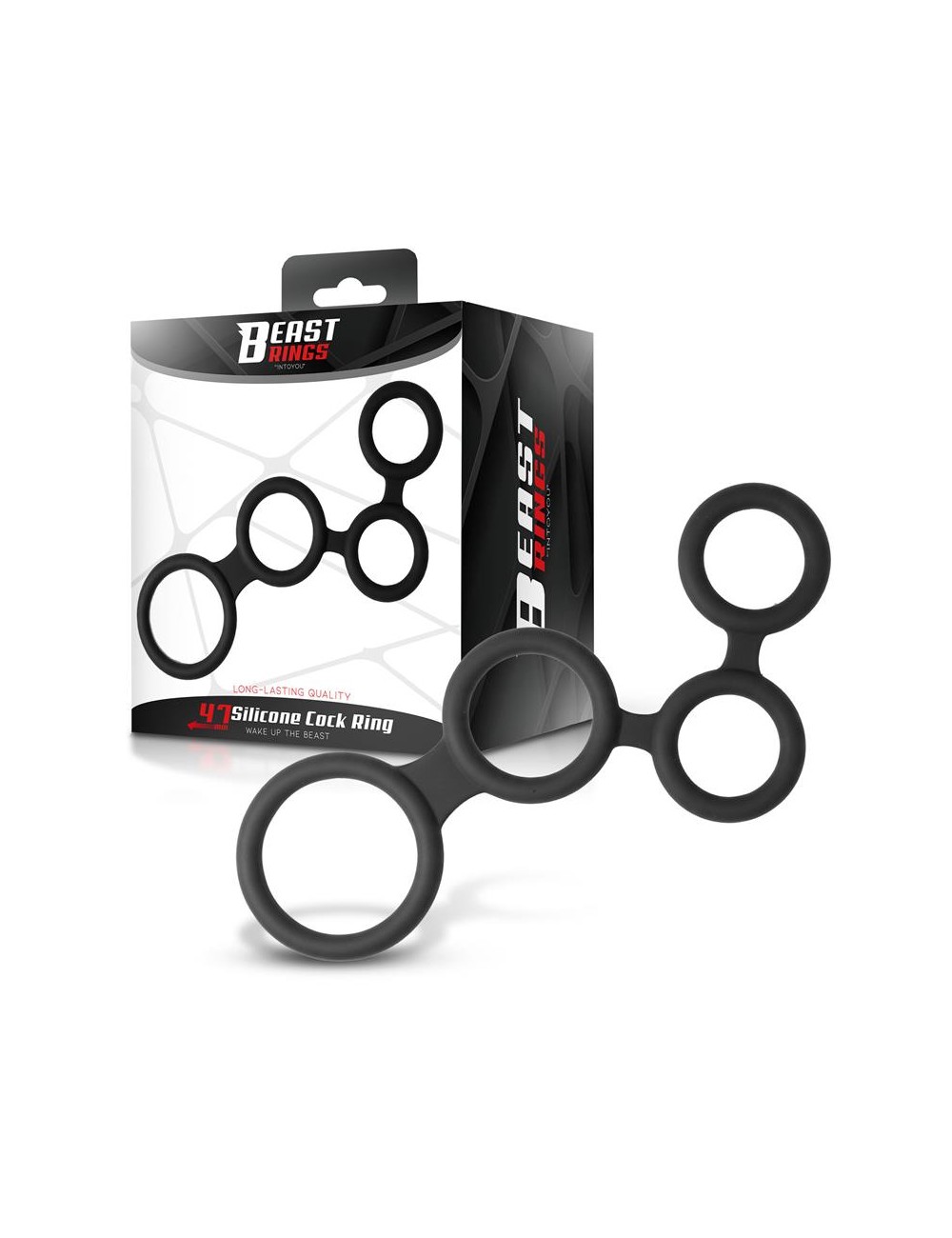 Multi Anillo para el Pene Silicona 47 mm