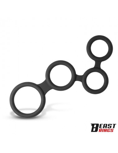 Multi Anillo para el Pene Silicona 47 mm