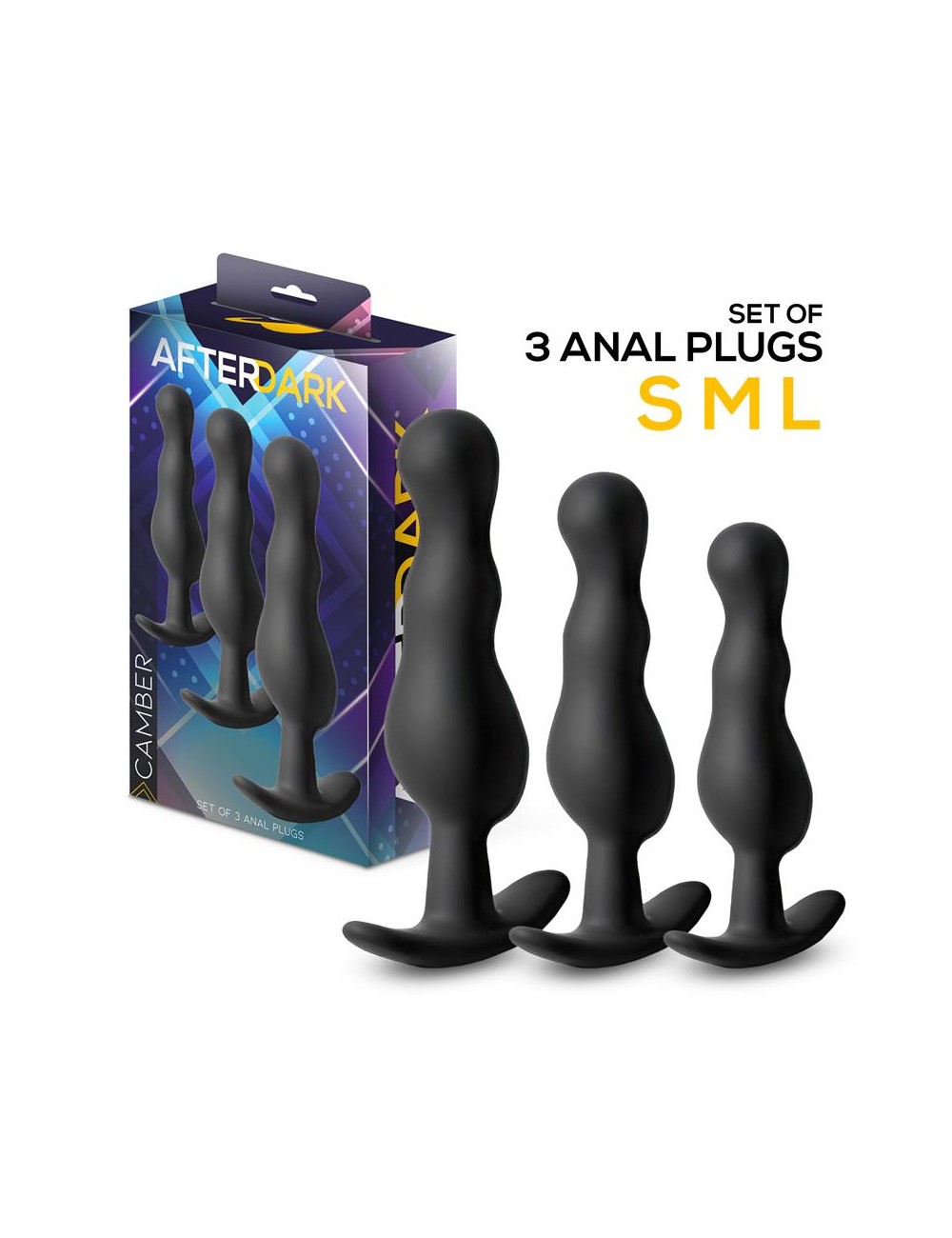 Camber Set de 3 Plugs Anales