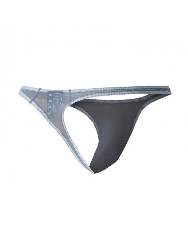 C4MSPX06 Tanga Brasileno Mesh Grey