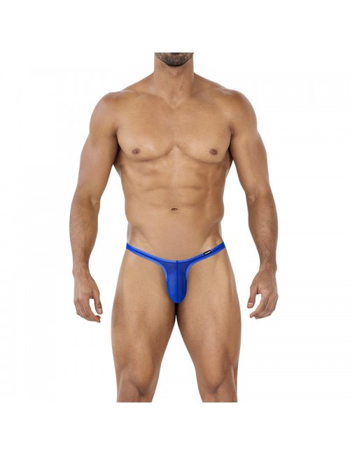 C4MSPX11 Micro Tanga Mesh Electric Blue