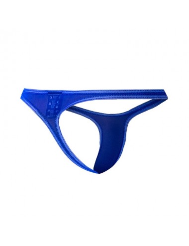 C4MSPX11 Micro Tanga Mesh Electric Blue
