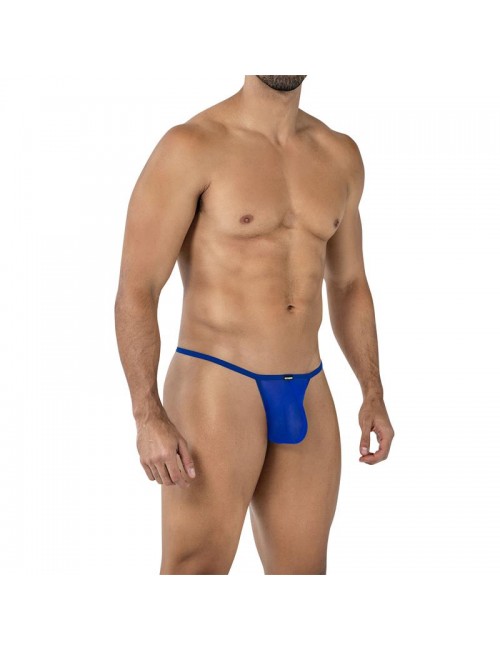C4MSPX17 Mini Tanga Kini Mesh Electric Blue