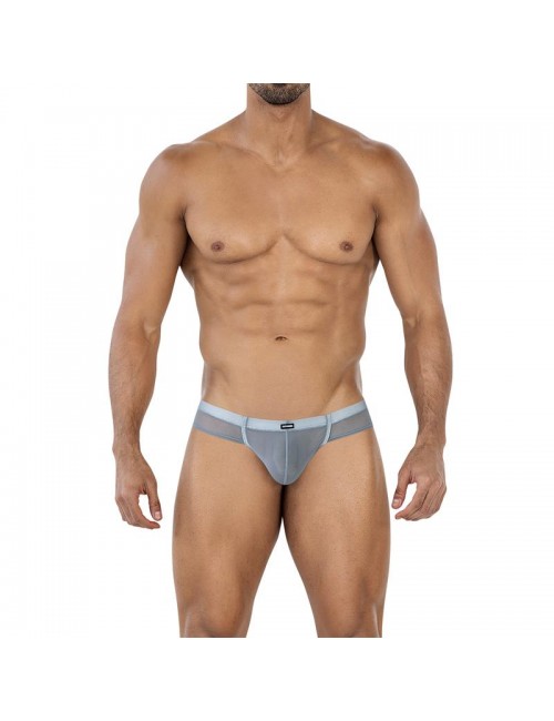 C4MSPX22 Calzoncillo Hybrid Cheeky Brief Mesh Grey