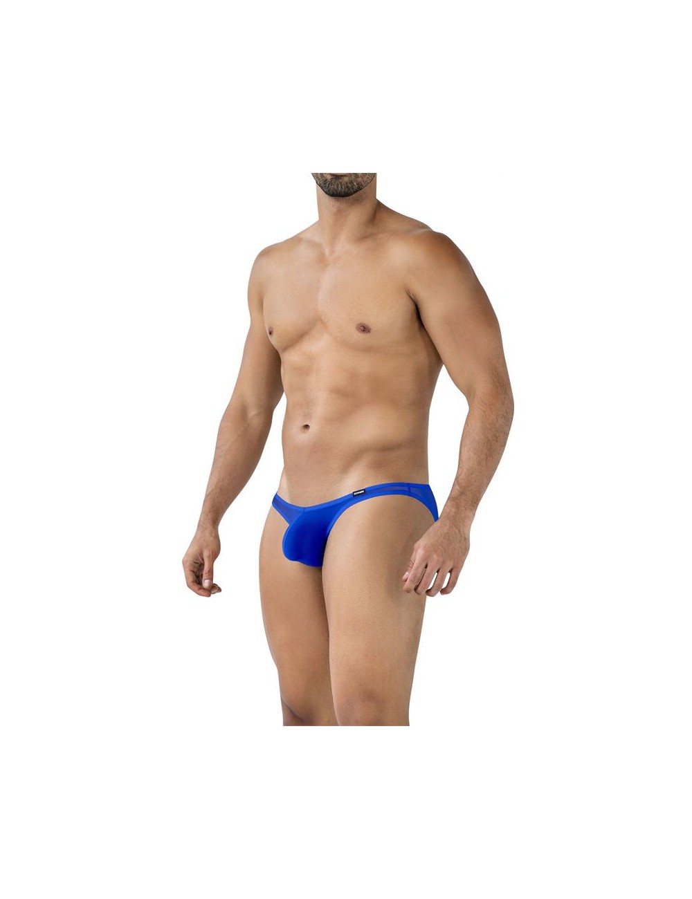 C4MSPXBUL01 Calzoncillo Tiro Bajo Mesh Electric Blue