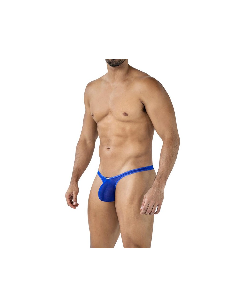 C4MSPXBUL04 Tanga Plus Mesh Electric Blue