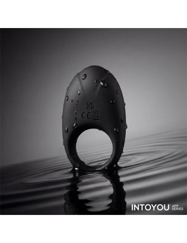 Ringo Anillo Vibrador con APP Unibody Negro