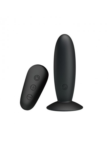 Plug Anal con Vibracion y Control Remoto USB