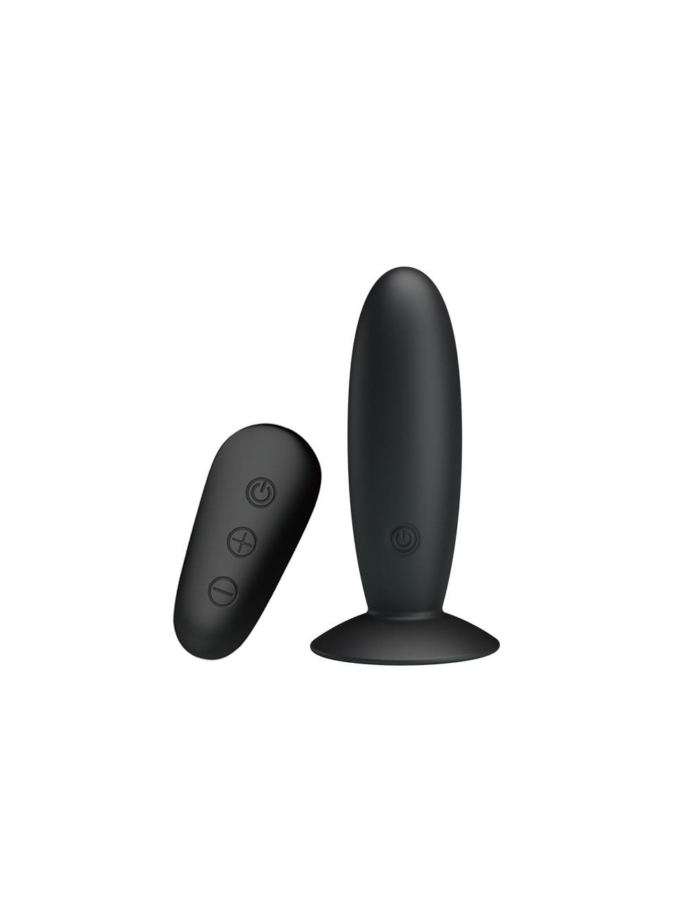Plug Anal con Vibracion y Control Remoto USB