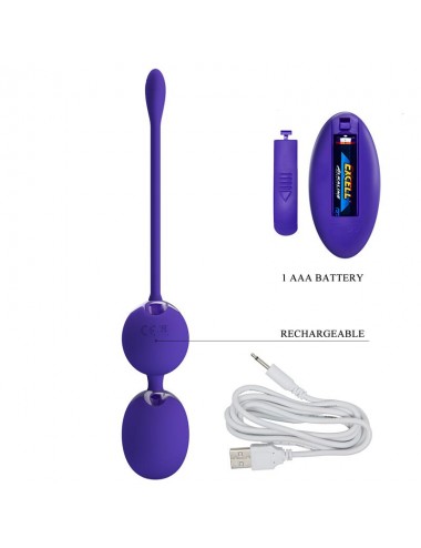 Willie Youth Bolas Kegel con Vibracion y Control Remoto
