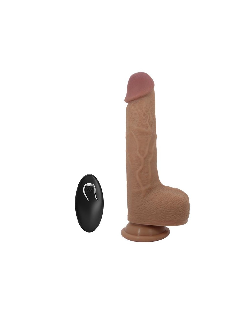 Tommy Dildo Realista con Vibracion y Thrusting con Contorl Remoto