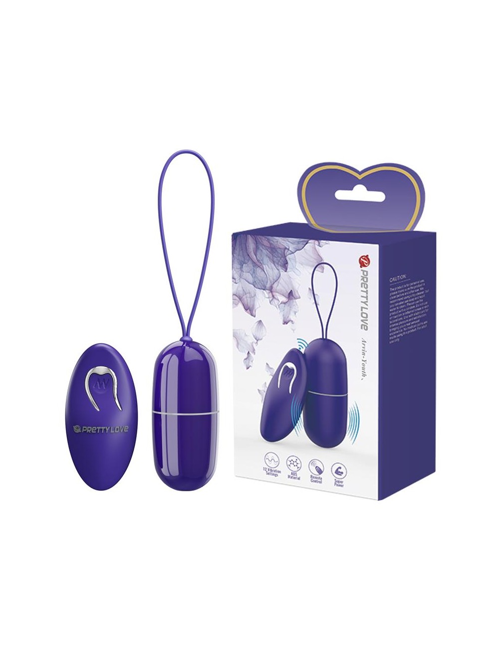 Arvin Youth Huevo Vibrador con Control Remoto