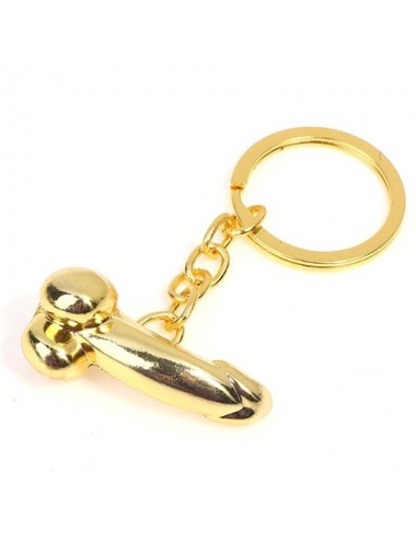 Llavero de Pene Dorado