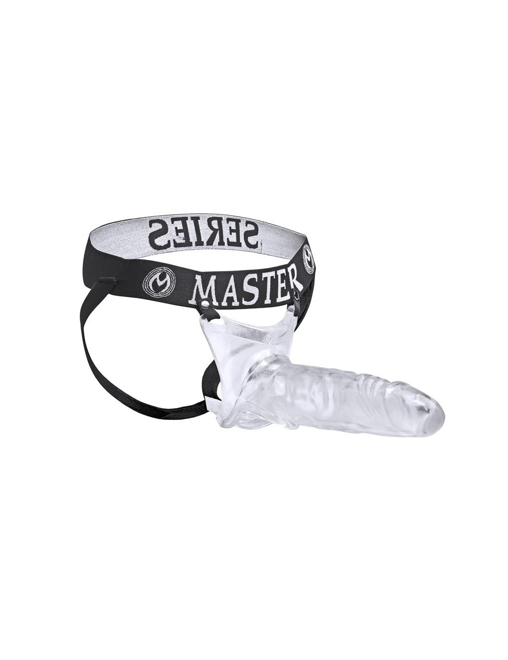 Grand Mamba XL Suspensorio con Dildo Hueco Transparente