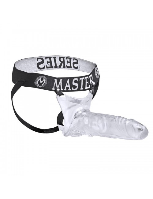 Grand Mamba XL Suspensorio con Dildo Hueco Transparente