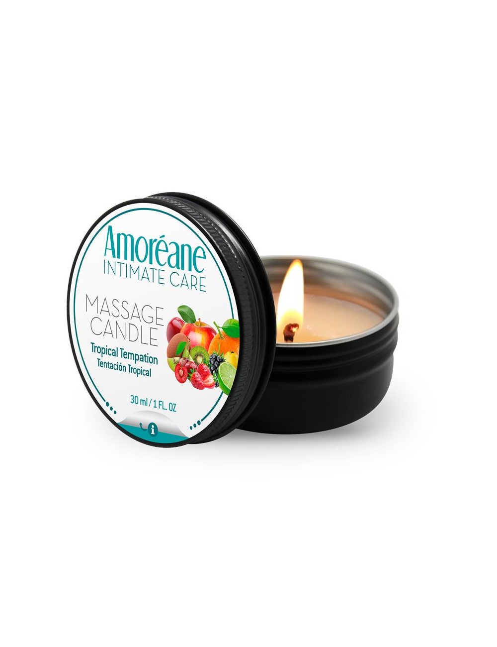 Vela de Masaje Tentacion Tropical 30 ml