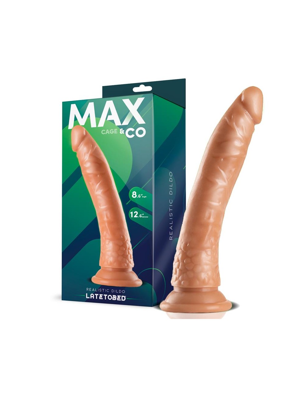Cage Dildo Realista Natural 865 22 cm