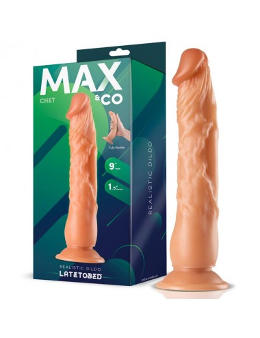 Chet Dildo Realista Natural 9 23 cm