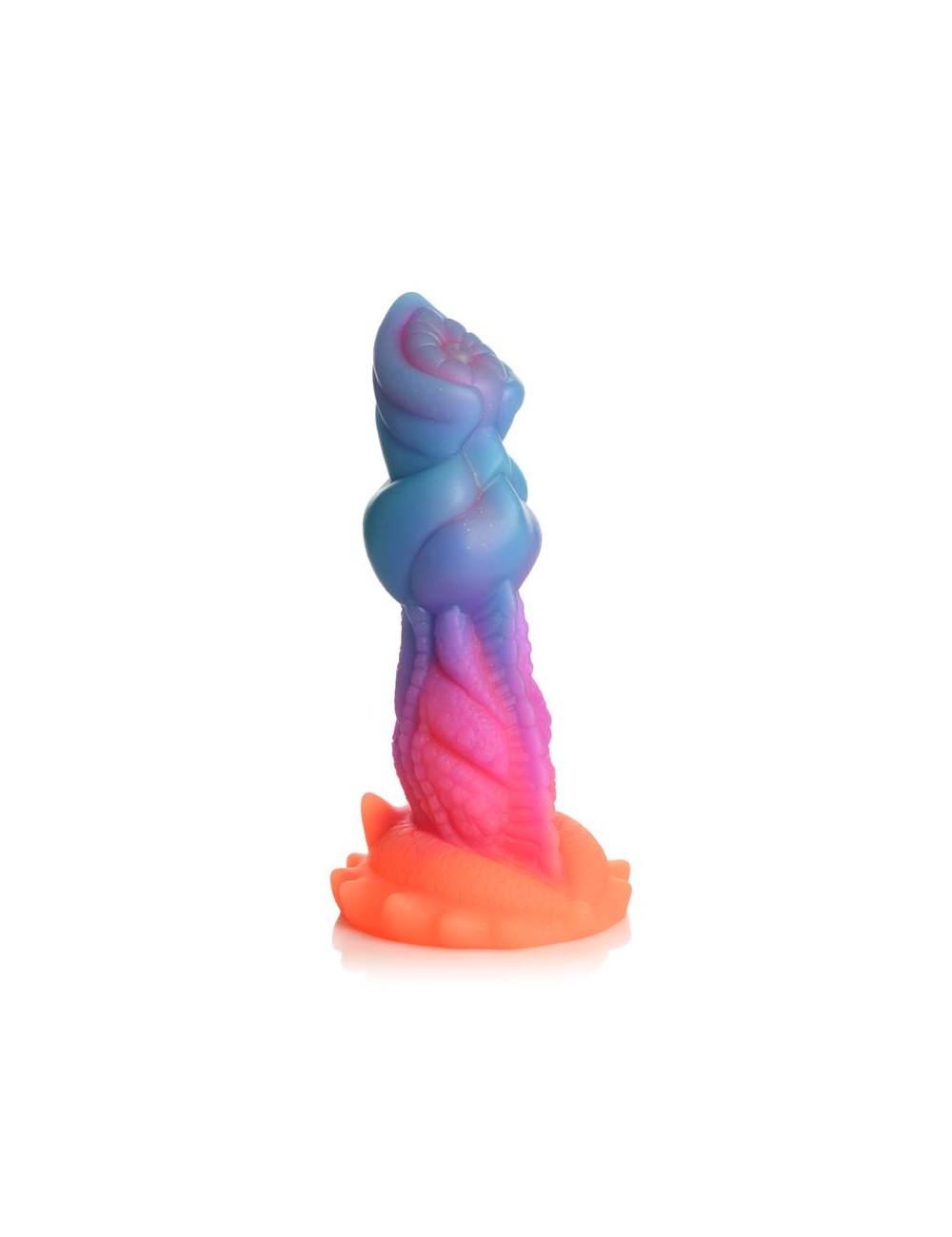 Aqua Cock Dildo Brilla en la Oscuridad Silicona