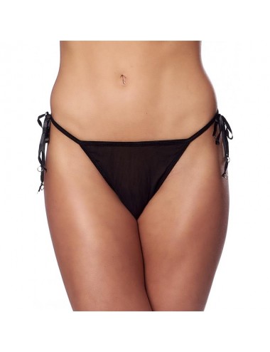 Tanga Fantasia Negro Talla...