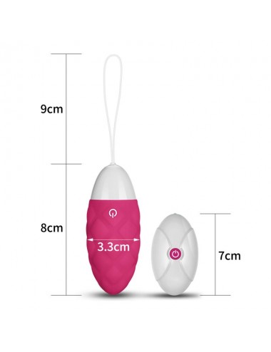 Huevo Vibrador iJoy Control Remoto USB Rosa