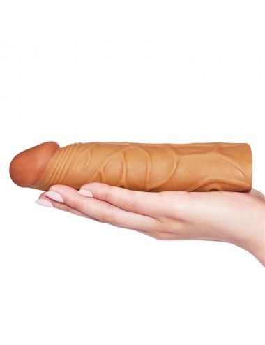 Funda para el Pene Pleasure X Tender Marron