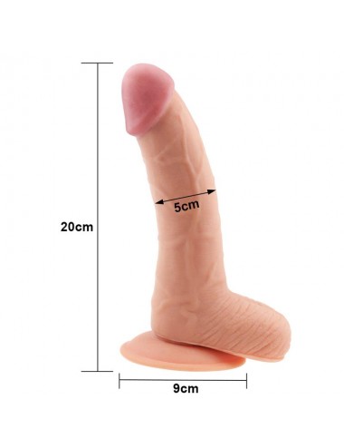 Dildo The Ultra Soft Dude 88 Natural