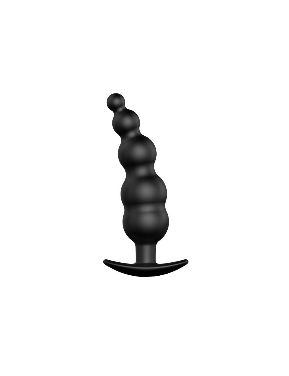 Plug Anal Burbujas Silicona Negro