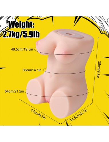 Renata Torso con Thrusting y Vibracion 254 kg