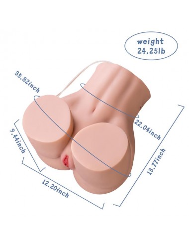 Bridget Torso con Vibracion y Efecto Succion 11 kg
