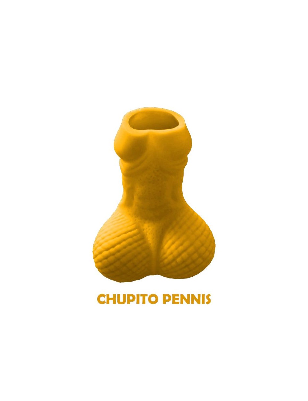 Chupito Forma de Pene color Amarillo