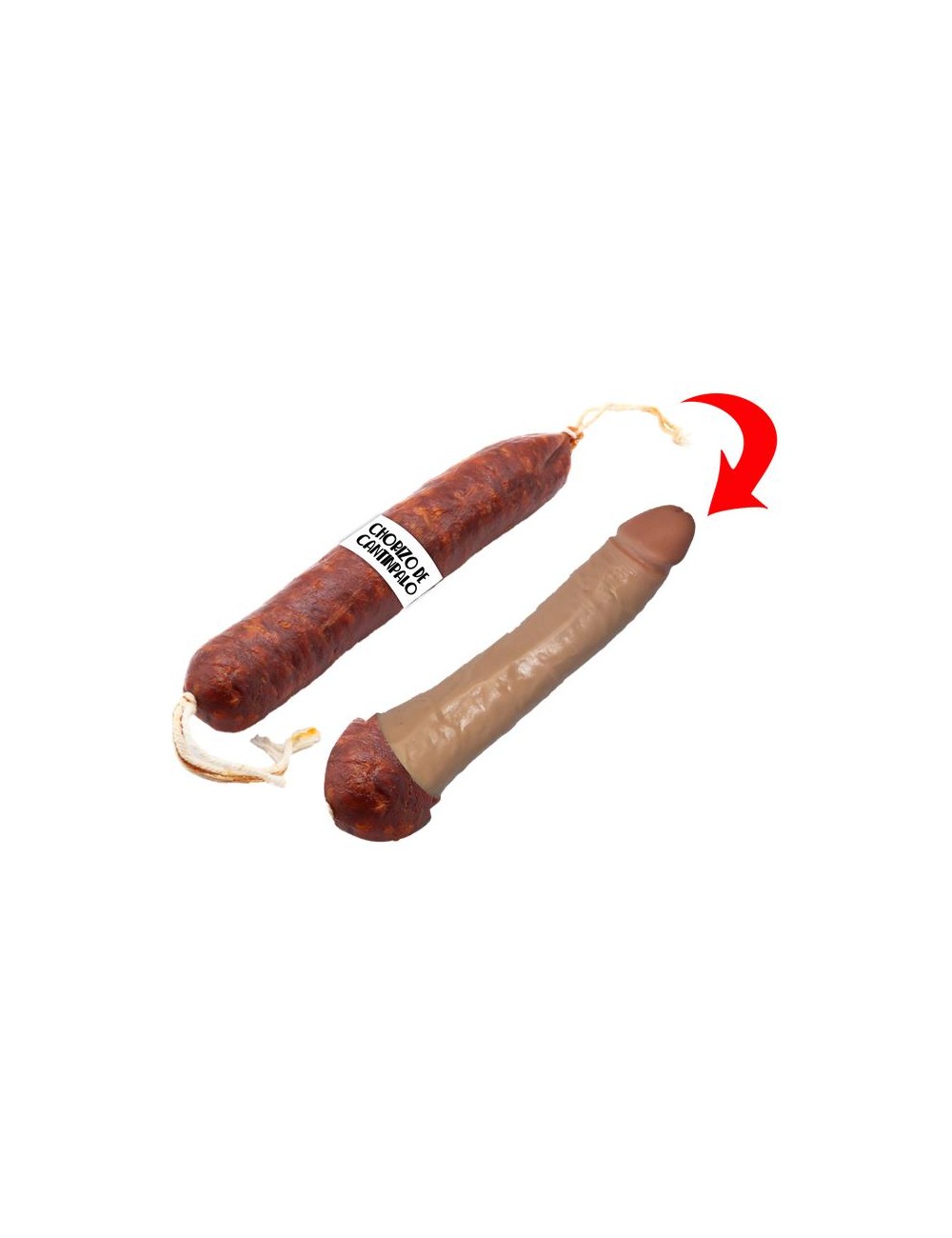 Dildo Chorizo Picante de Cantipalo