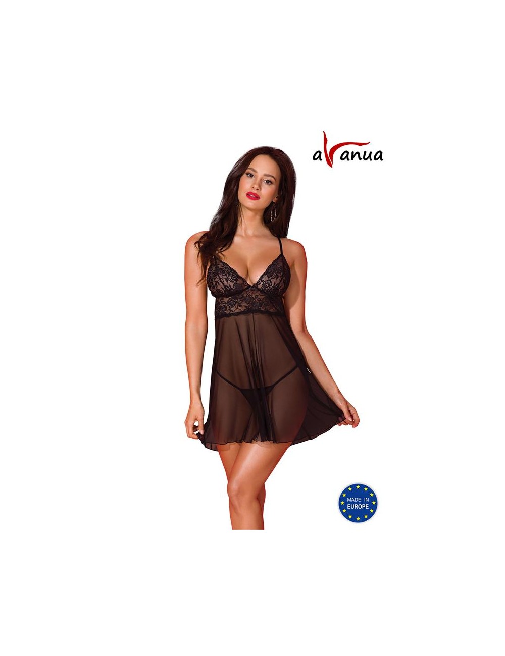 Leslie Chemise y Tanga