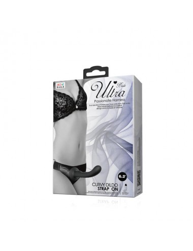 Arnes con Dildo de Silicona Negro
