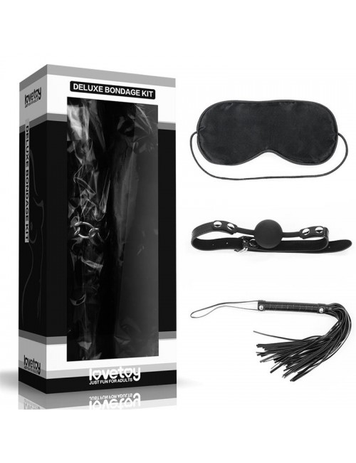 Kit Bondage Deluxe Negro
